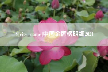兴安盟中国金牌榜明细2021