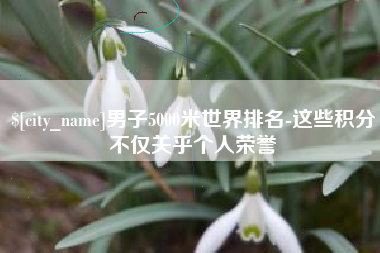 兴安盟男子5000米世界排名-这些积分不仅关乎个人荣誉