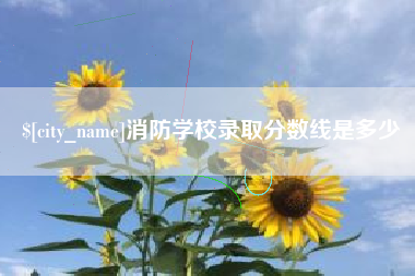 兴安盟消防学校录取分数线是多少