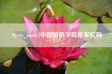 兴安盟中国消防学院是军校吗
