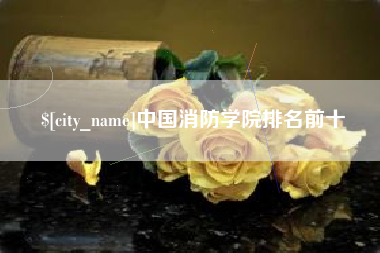 兴安盟中国消防学院排名前十