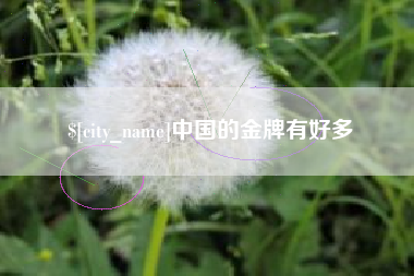 兴安盟中国的金牌有好多