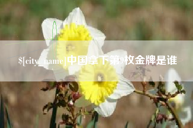 兴安盟中国拿下第9枚金牌是谁