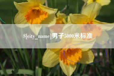 兴安盟男子5000米标准