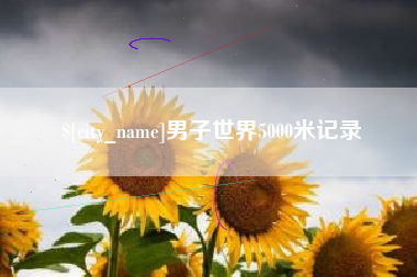 兴安盟男子世界5000米记录