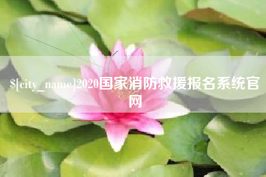 兴安盟2020国家消防救援报名系统官网