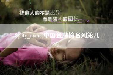 兴安盟中国金牌榜名列第几