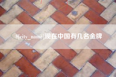 兴安盟现在中国有几名金牌