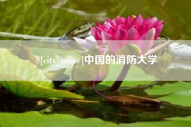 兴安盟中国的消防大学