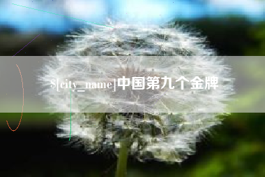 兴安盟中国第九个金牌