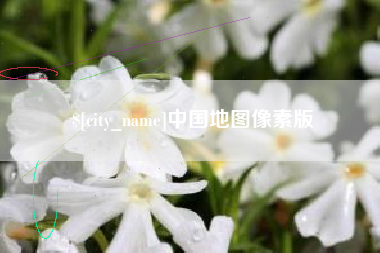 兴安盟中国地图像素版