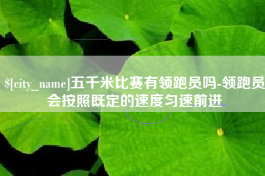兴安盟五千米比赛有领跑员吗-领跑员会按照既定的速度匀速前进