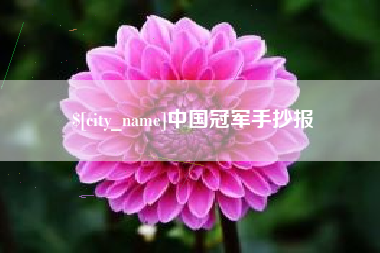 兴安盟中国冠军手抄报
