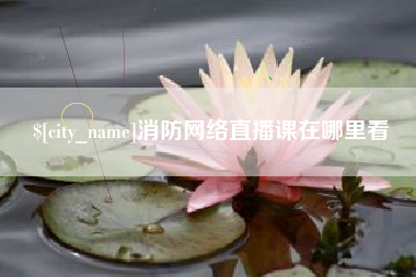 兴安盟消防网络直播课在哪里看