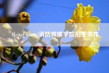 兴安盟消防救援学院招生条件