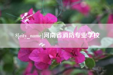 兴安盟河南省消防专业学校