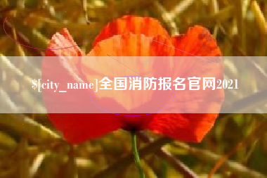 兴安盟全国消防报名官网2021